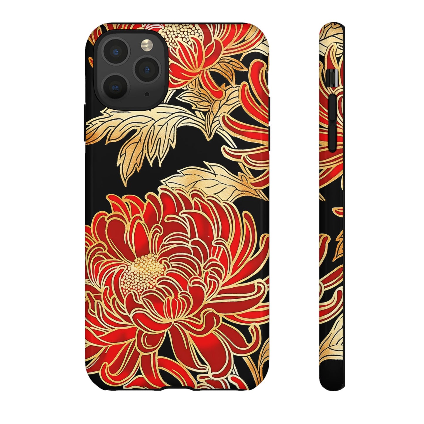 Ember Petals – Tough Glossy iPhone Case