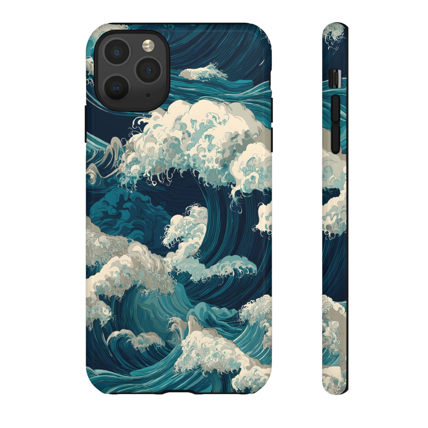 Eternal Waves – Tough Glossy iPhone Case