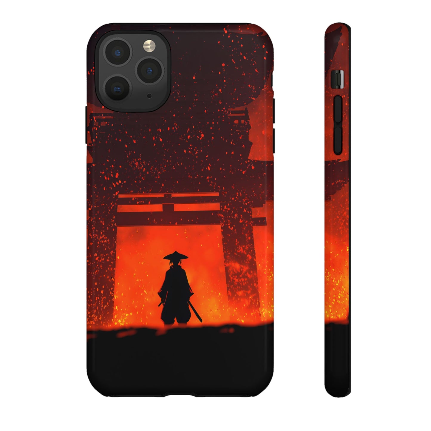 Inferno Gate – Tough Glossy iPhone Case