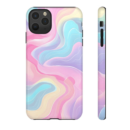 Pastel Mirage – Tough Glossy iPhone Case
