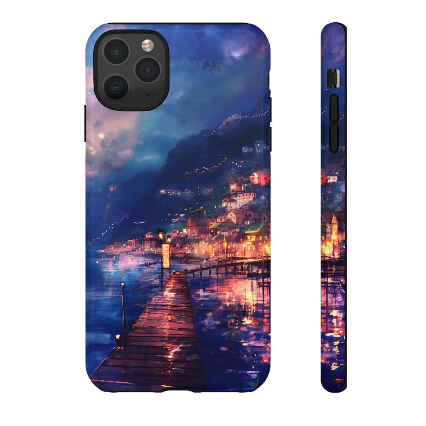 Twilight Harbor – Tough Glossy iPhone Case