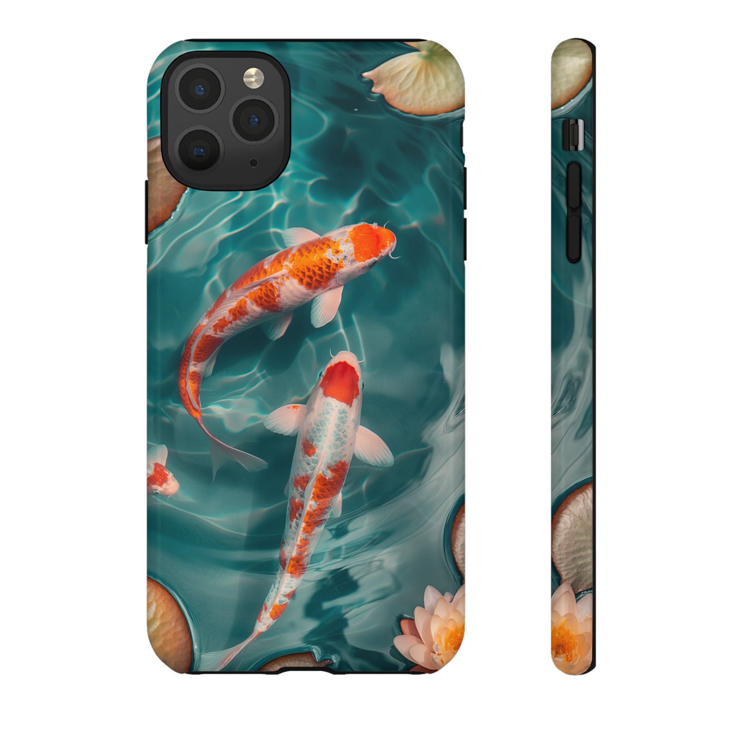 Tranquil Koi Pond – Tough Glossy iPhone Case