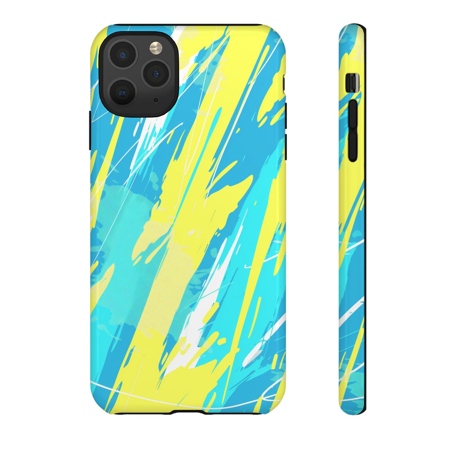 Neon Surge – Tough Glossy iPhone Case