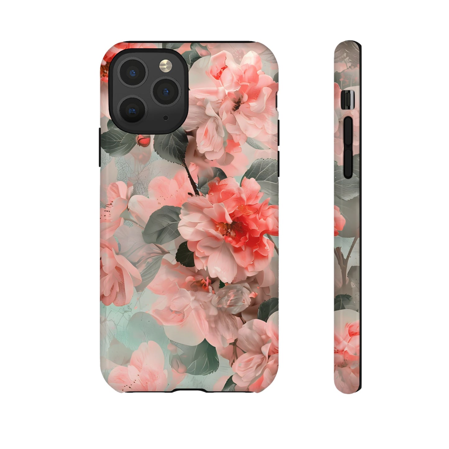 Sakura Drift – Tough Glossy iPhone Case