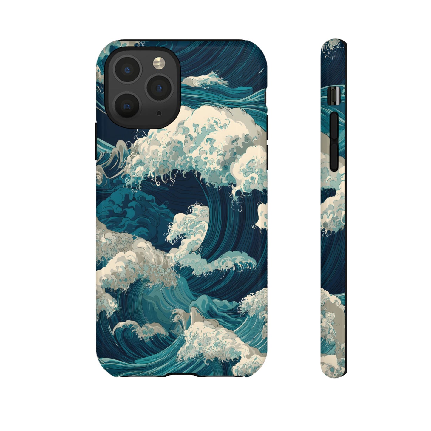 Eternal Waves – Tough Glossy iPhone Case