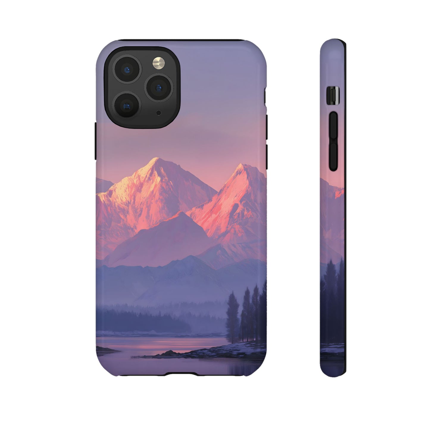 Crimson Peaks – Tough Glossy iPhone Case