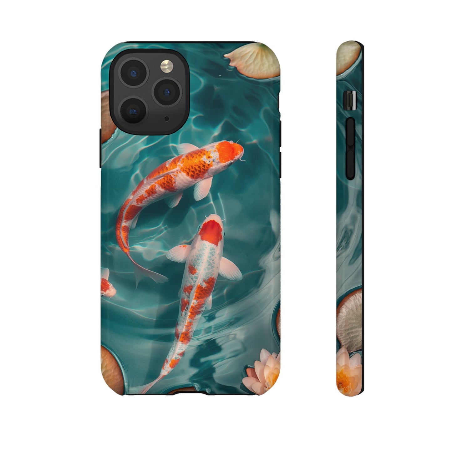 Tranquil Koi Pond – Tough Glossy iPhone Case