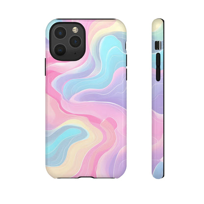 Pastel Mirage – Tough Glossy iPhone Case