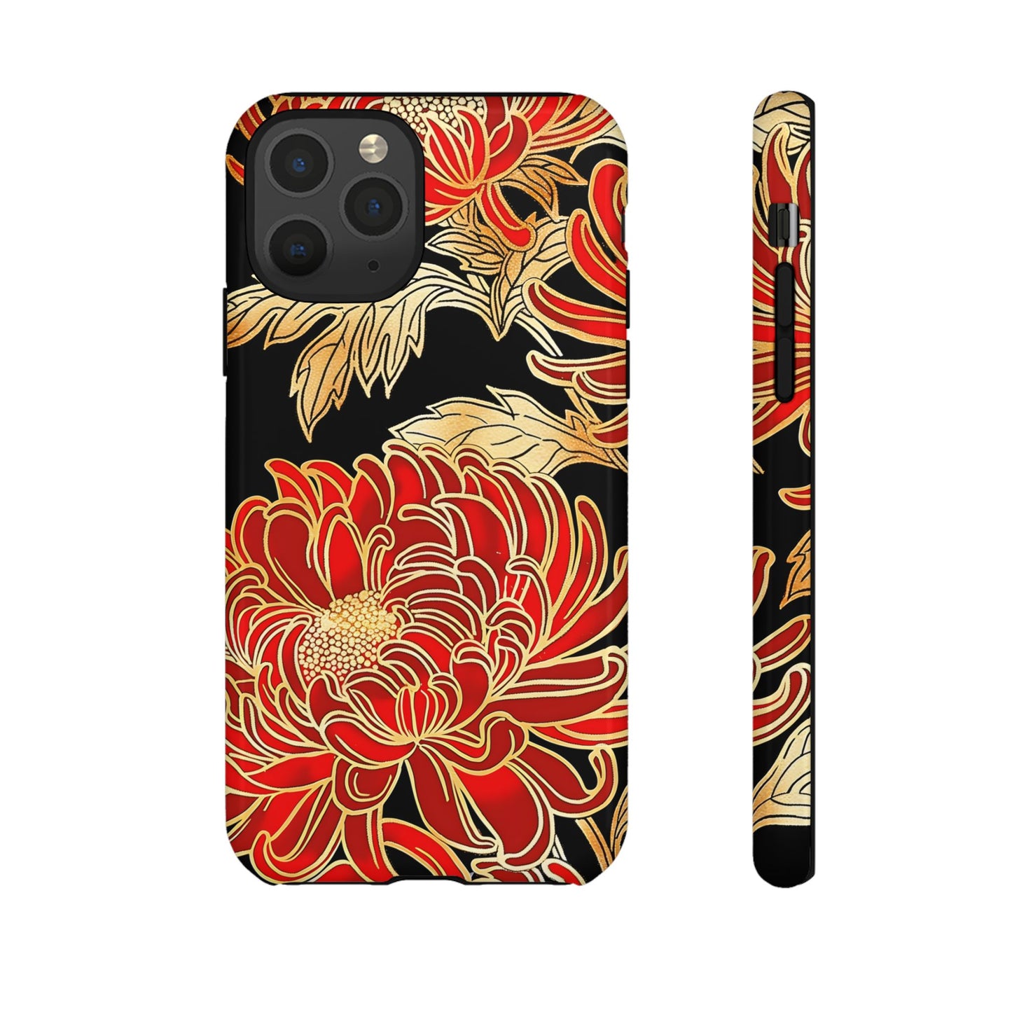 Ember Petals – Tough Glossy iPhone Case