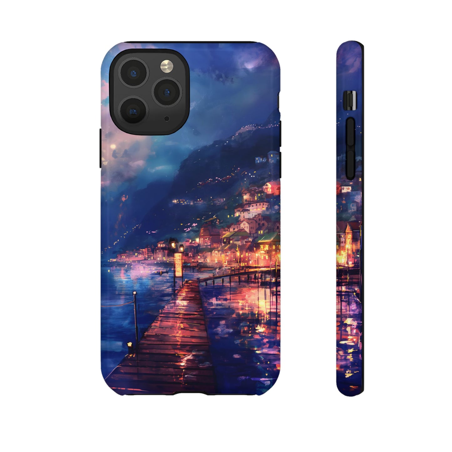 Twilight Harbor – Tough Glossy iPhone Case