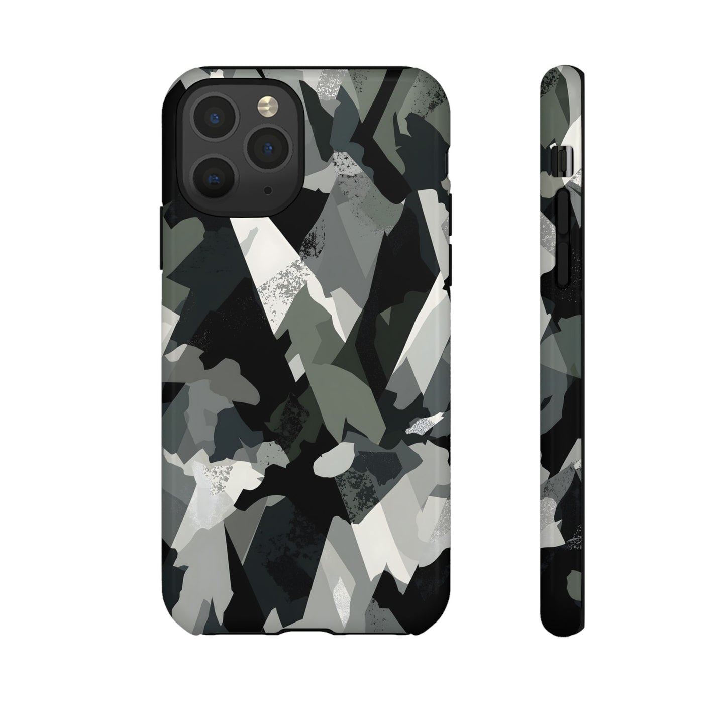 Urban Camo – Tough Glossy iPhone Case