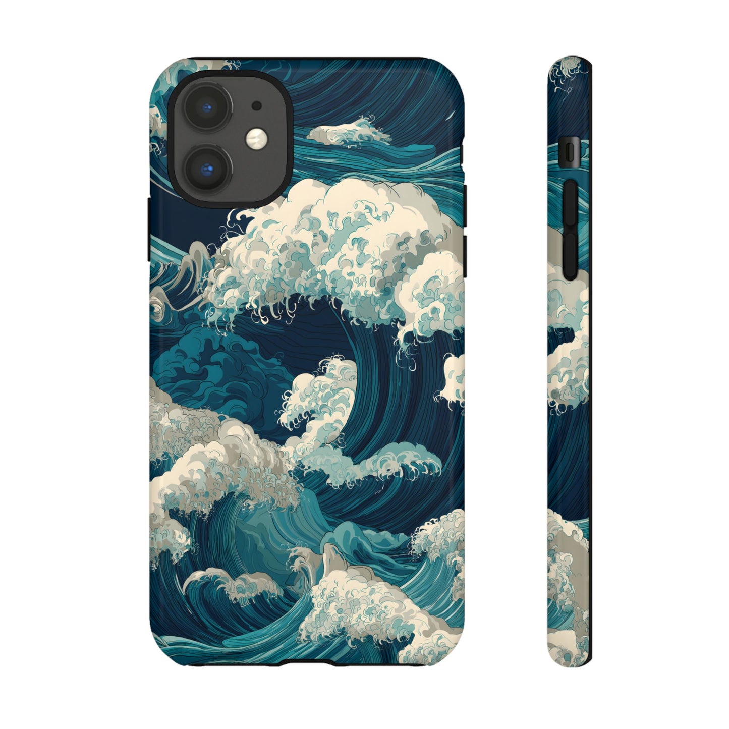 Eternal Waves – Tough Glossy iPhone Case