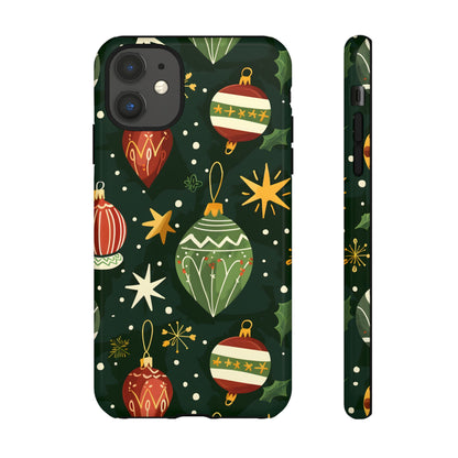 Evergreen Ornament Magic – Tough Glossy iPhone Case