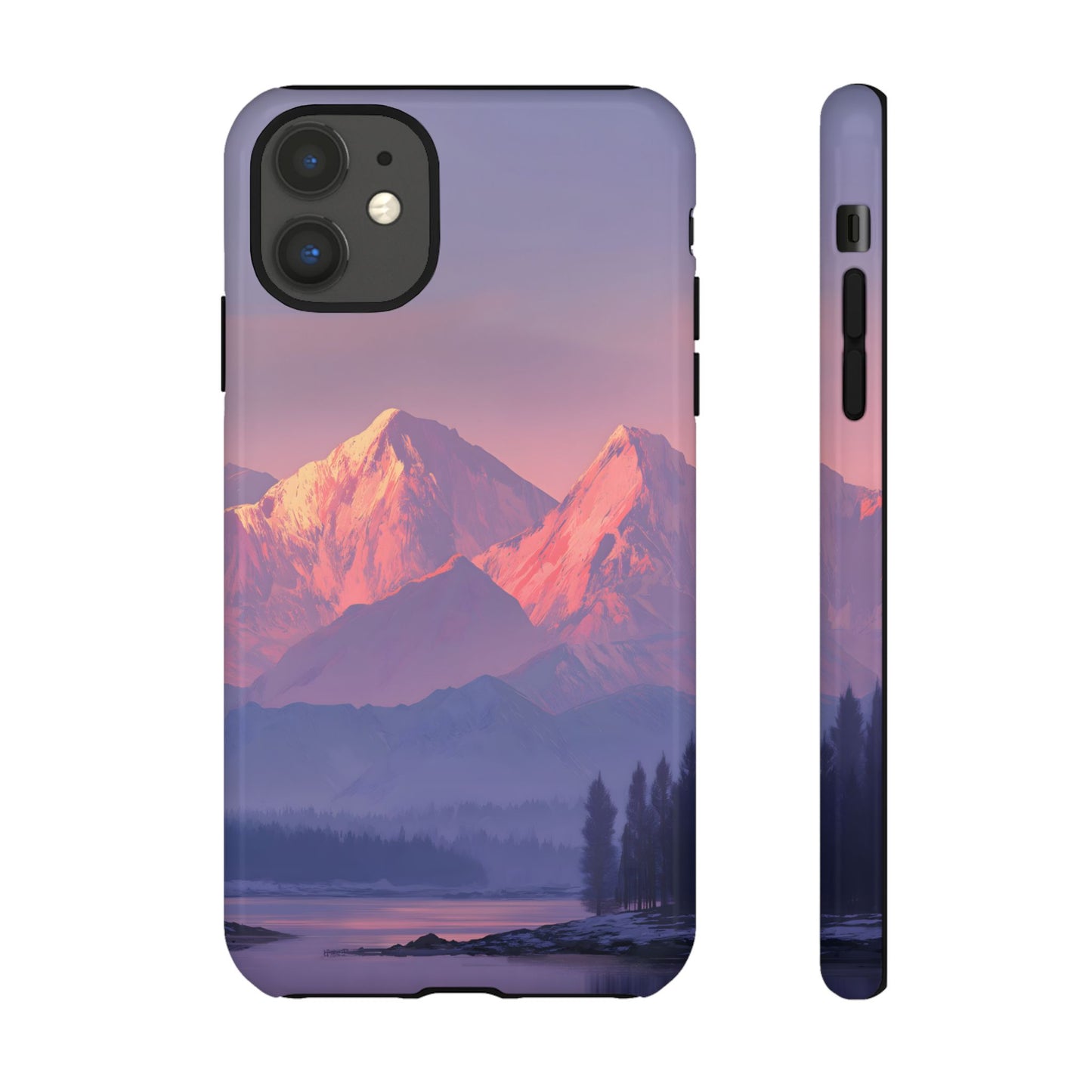 Crimson Peaks – Tough Glossy iPhone Case