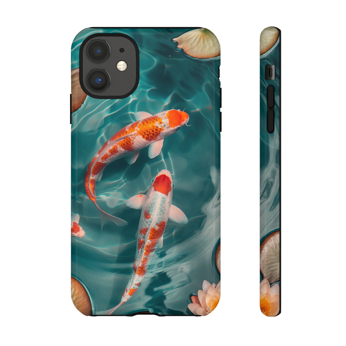 Tranquil Koi Pond – Tough Glossy iPhone Case