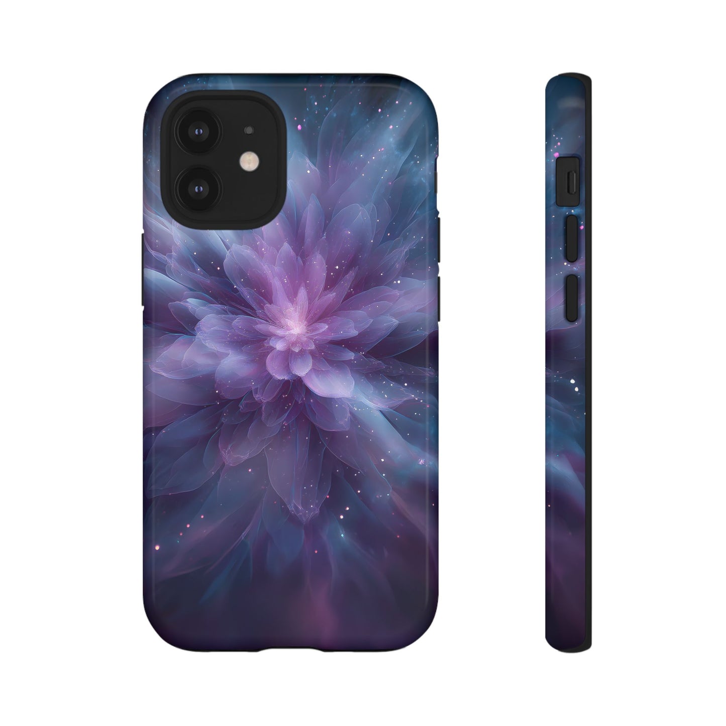 Celestial Bloom – Tough Glossy iPhone Case