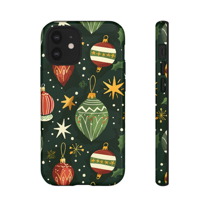 Evergreen Ornament Magic – Tough Glossy iPhone Case