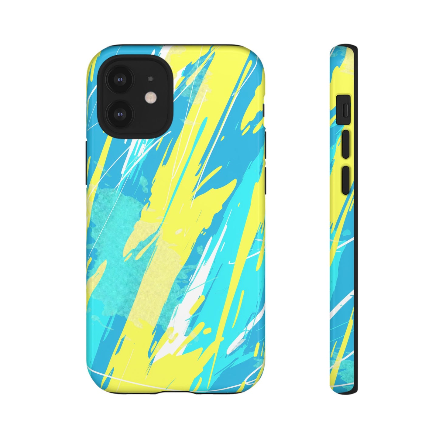 Neon Surge – Tough Glossy iPhone Case