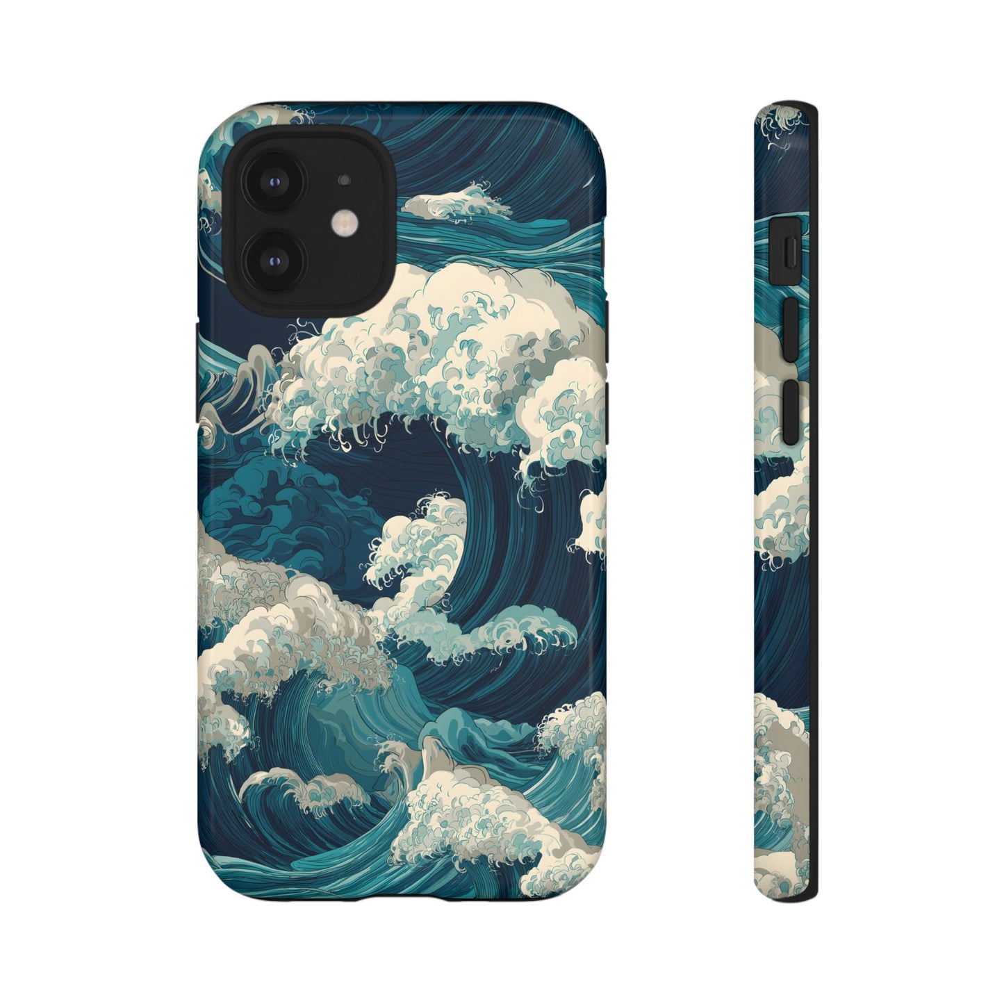 Eternal Waves – Tough Glossy iPhone Case
