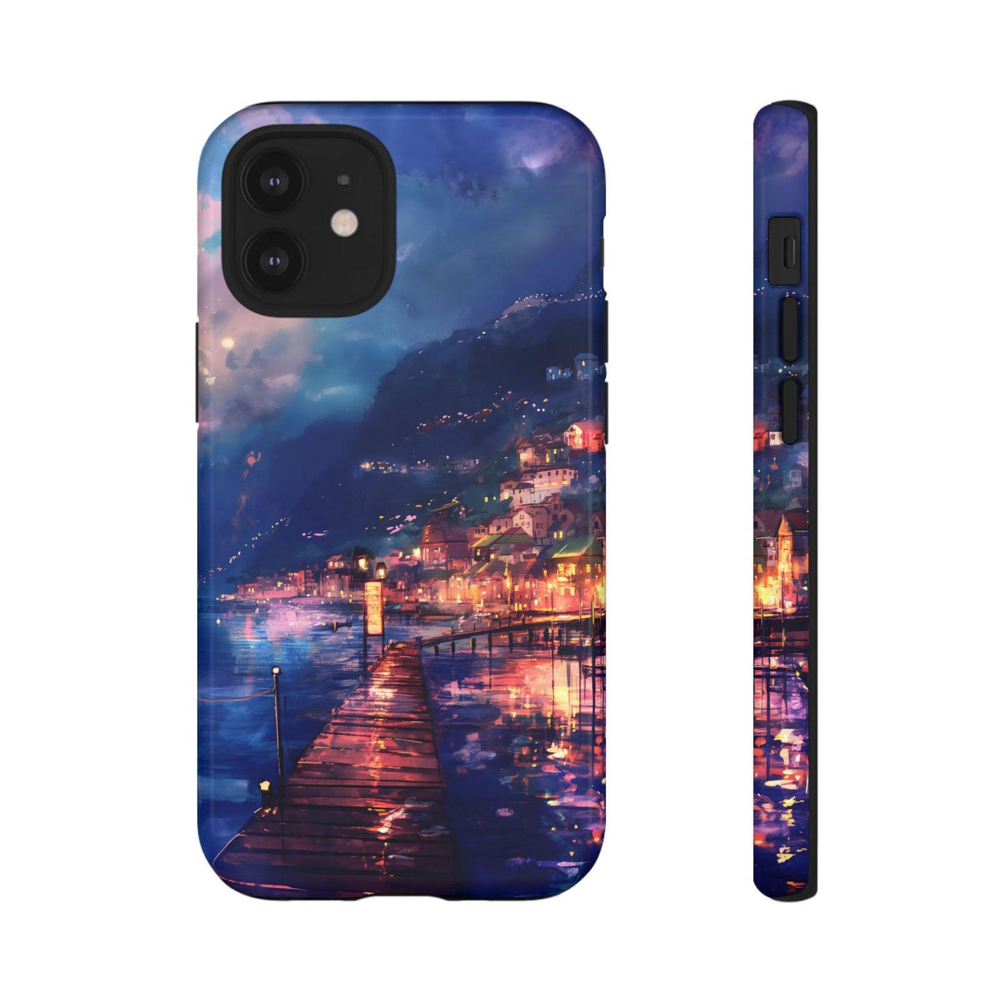 Twilight Harbor – Tough Glossy iPhone Case