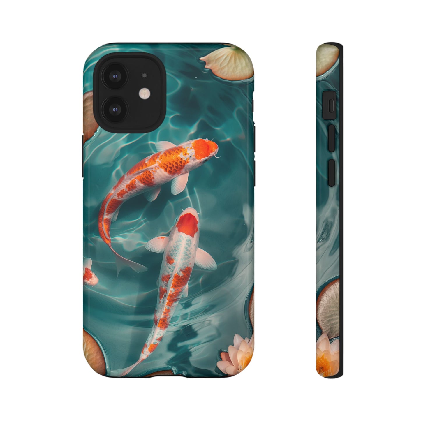 Tranquil Koi Pond – Tough Glossy iPhone Case