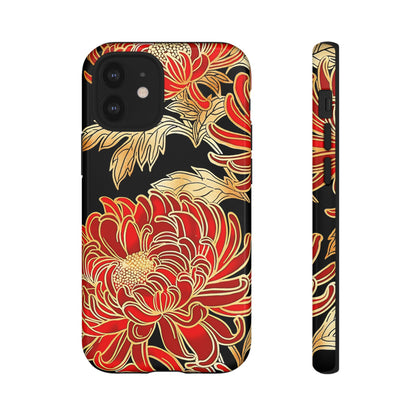 Ember Petals – Tough Glossy iPhone Case