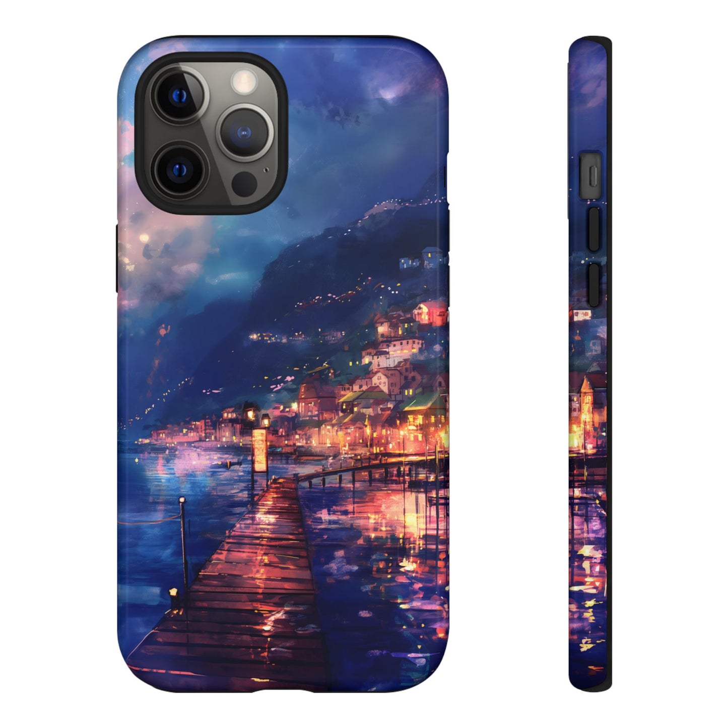 Twilight Harbor – Tough Glossy iPhone Case