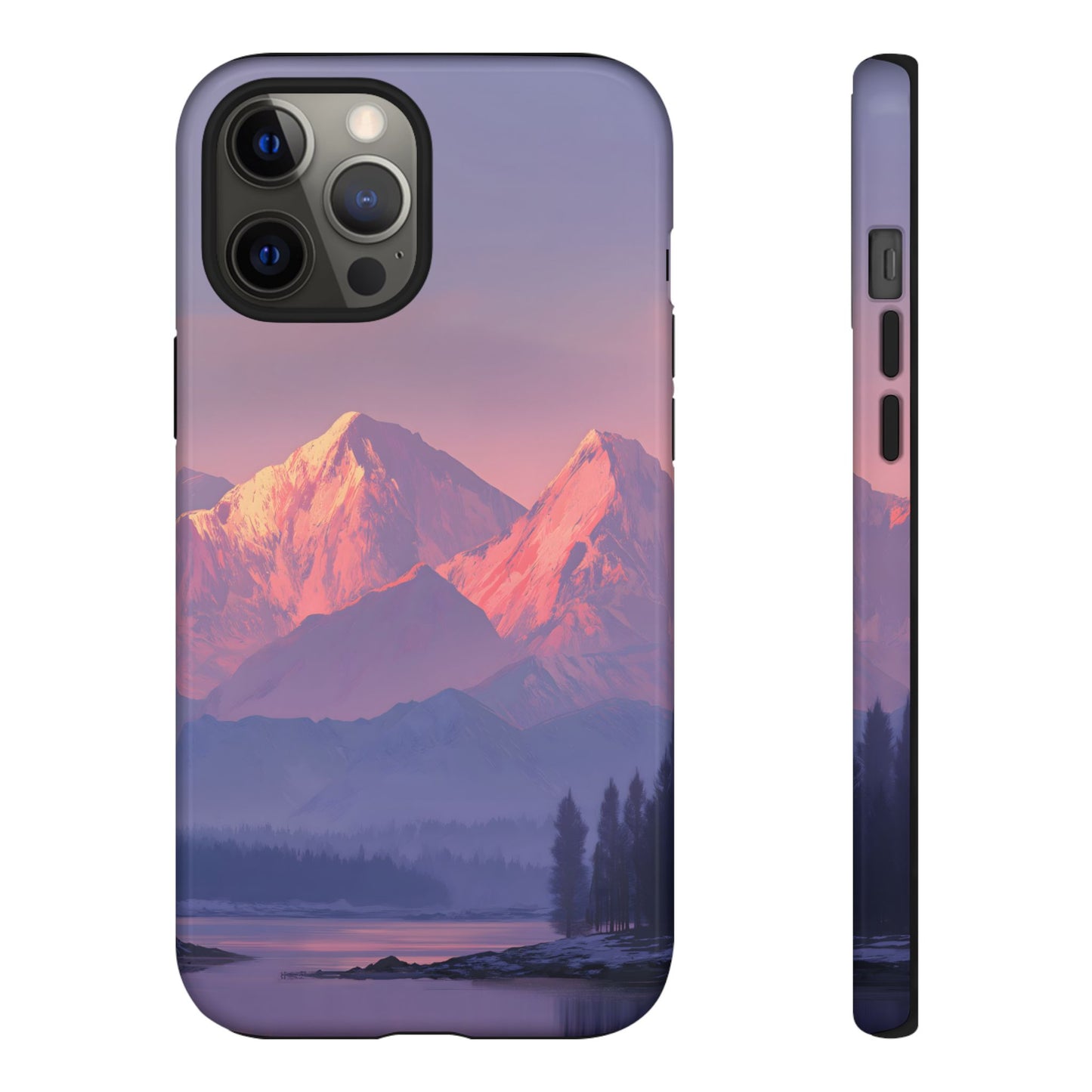 Crimson Peaks – Tough Glossy iPhone Case