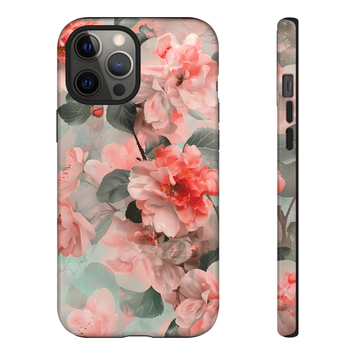 Sakura Drift – Tough Glossy iPhone Case