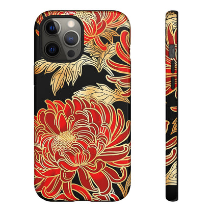 Ember Petals – Tough Glossy iPhone Case