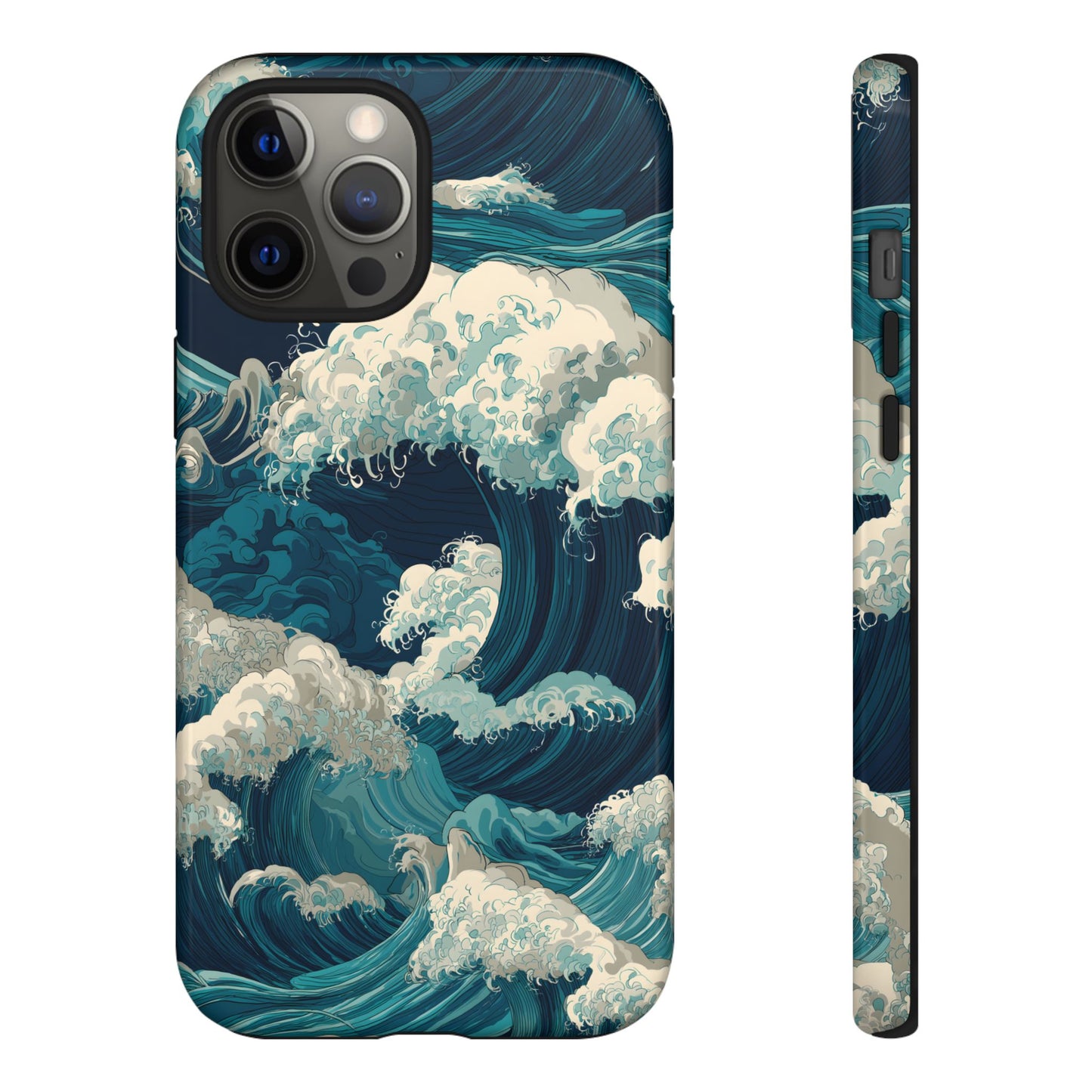 Eternal Waves – Tough Glossy iPhone Case