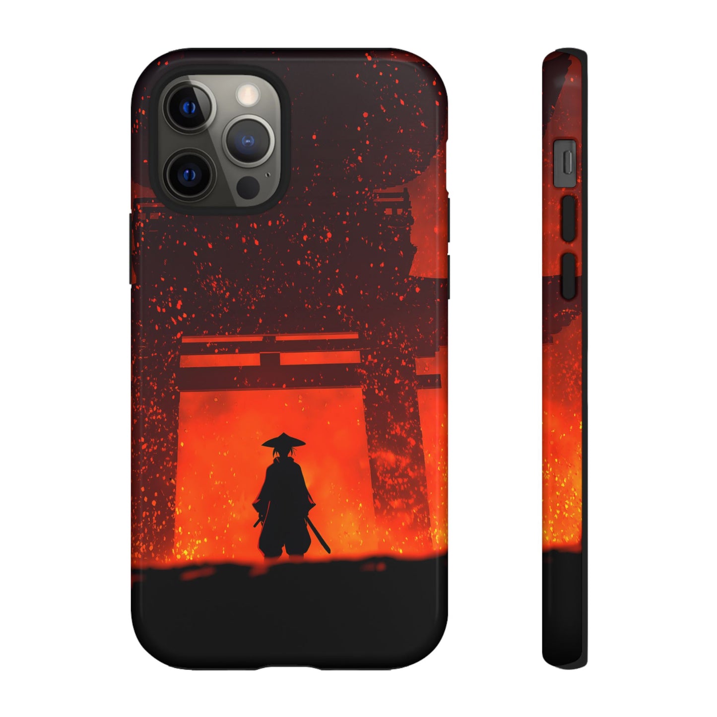 Inferno Gate – Tough Glossy iPhone Case