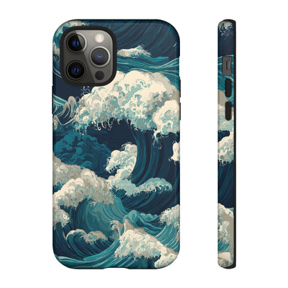 Eternal Waves – Tough Glossy iPhone Case