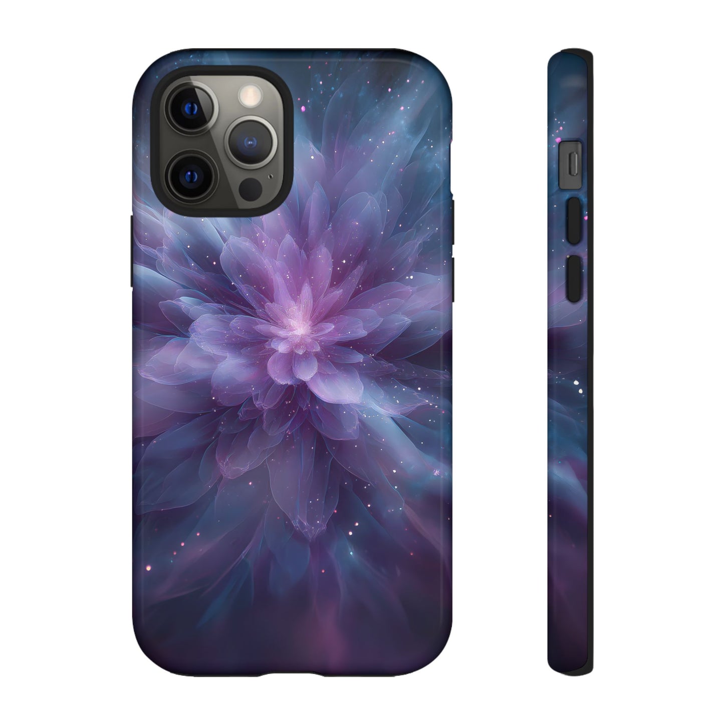 Celestial Bloom – Tough Glossy iPhone Case
