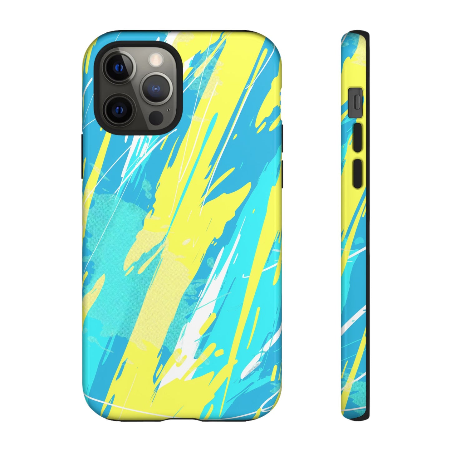 Neon Surge – Tough Glossy iPhone Case