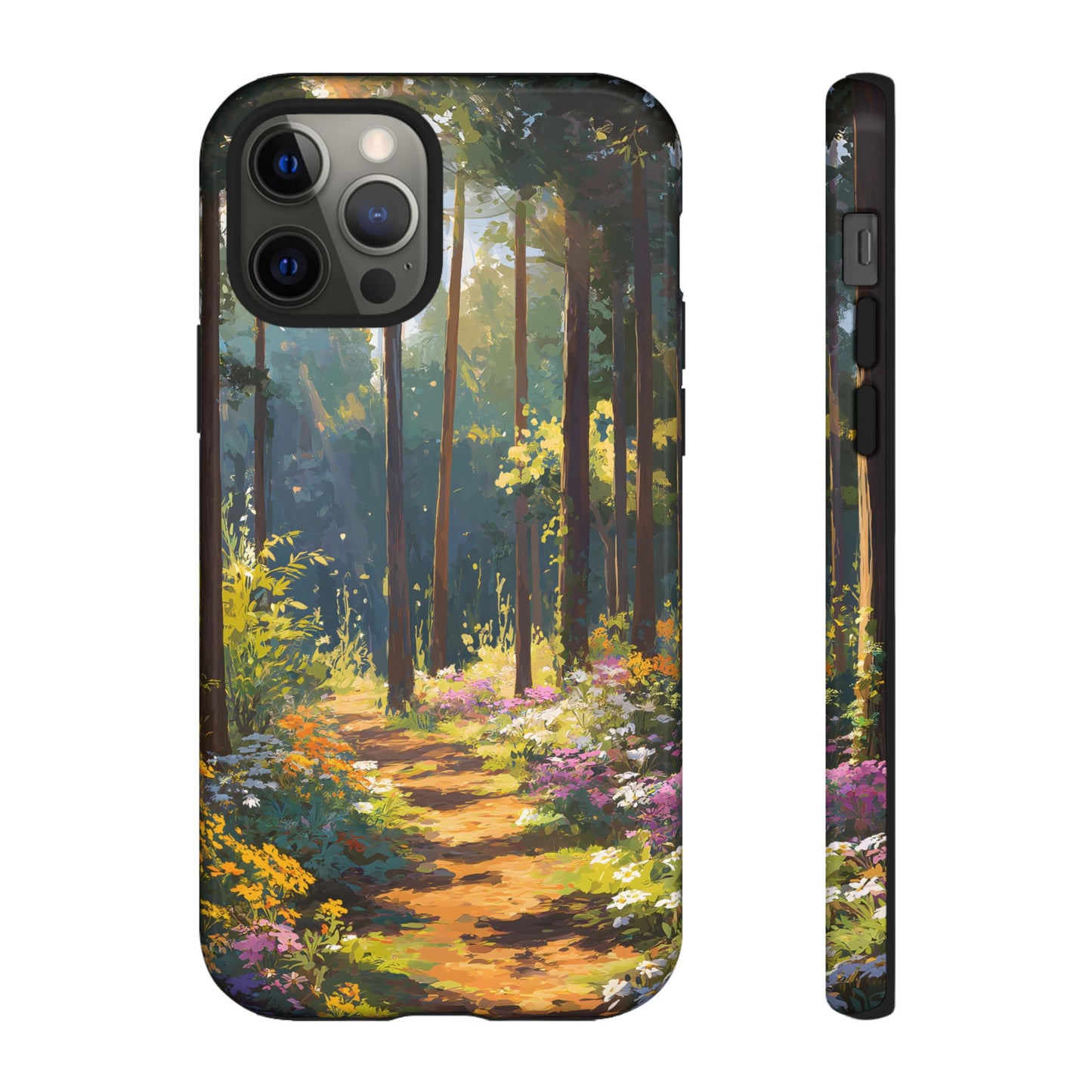 Enchanted Forest Path – Tough Glossy iPhone Case