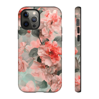 Sakura Drift – Tough Glossy iPhone Case