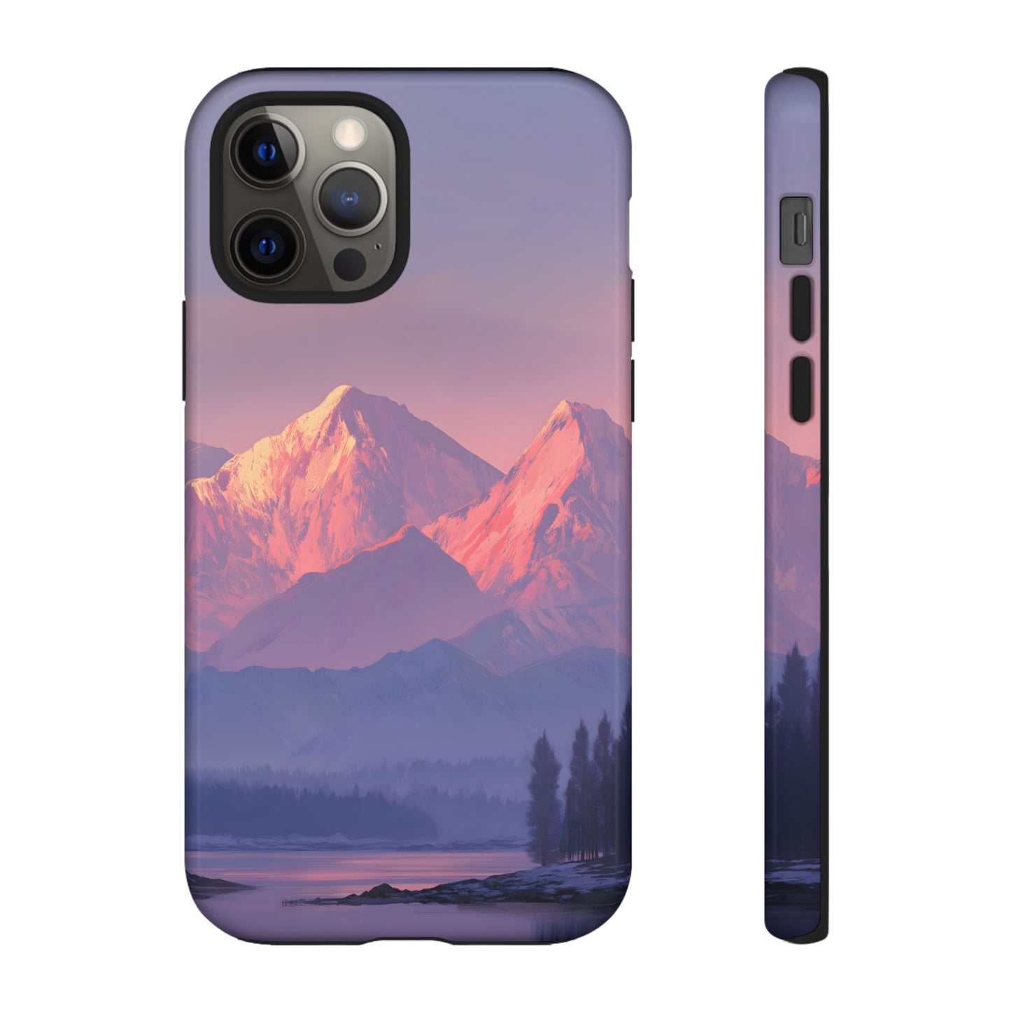 Crimson Peaks – Tough Glossy iPhone Case