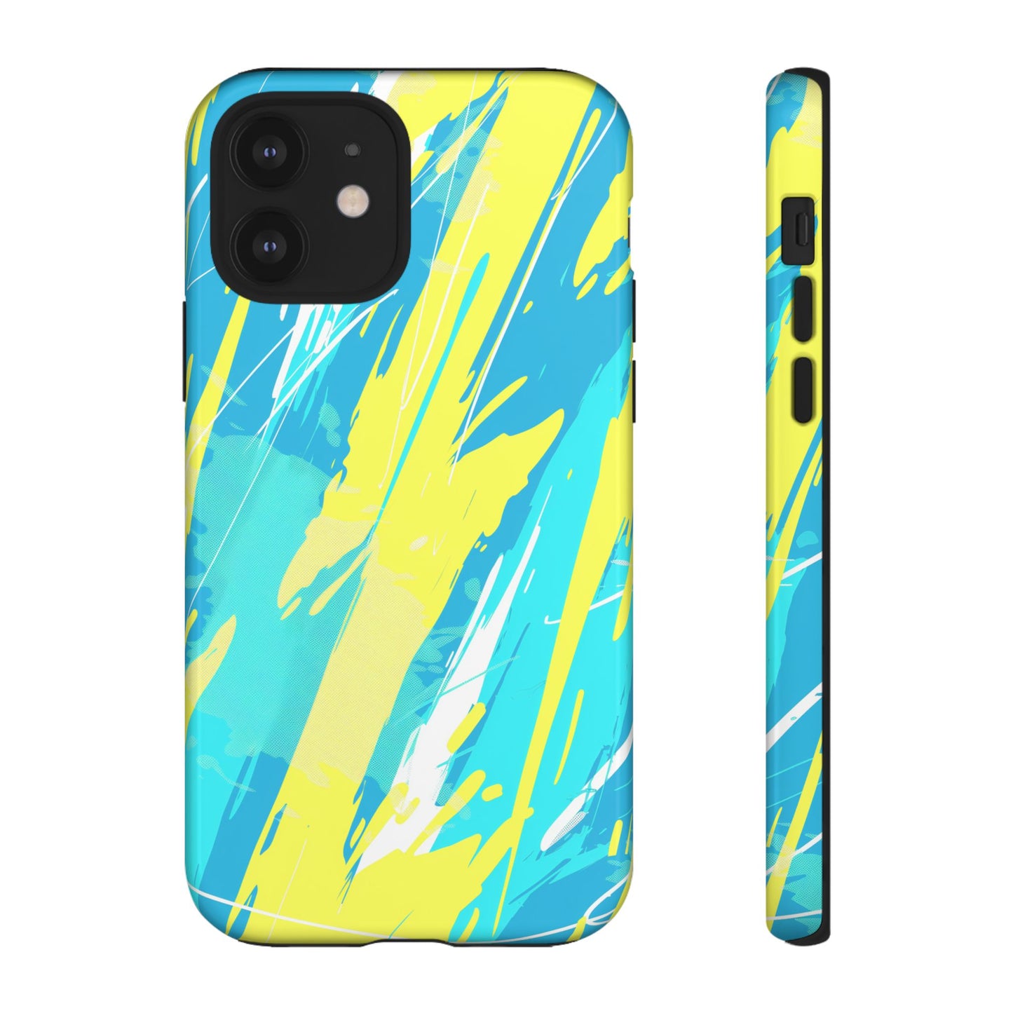 Neon Surge – Tough Glossy iPhone Case