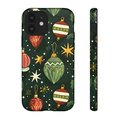 Evergreen Ornament Magic – Tough Glossy iPhone Case