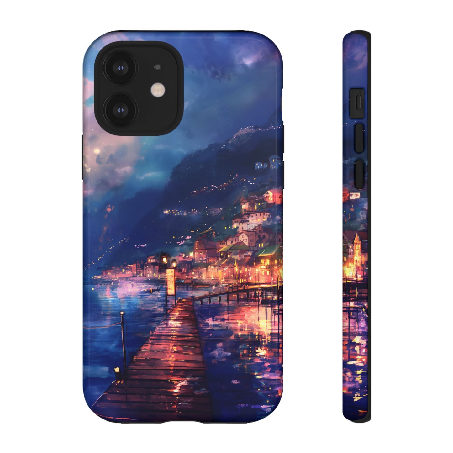 Twilight Harbor – Tough Glossy iPhone Case