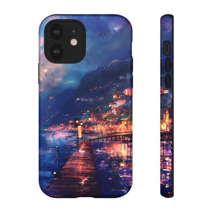 Twilight Harbor – Tough Glossy iPhone Case