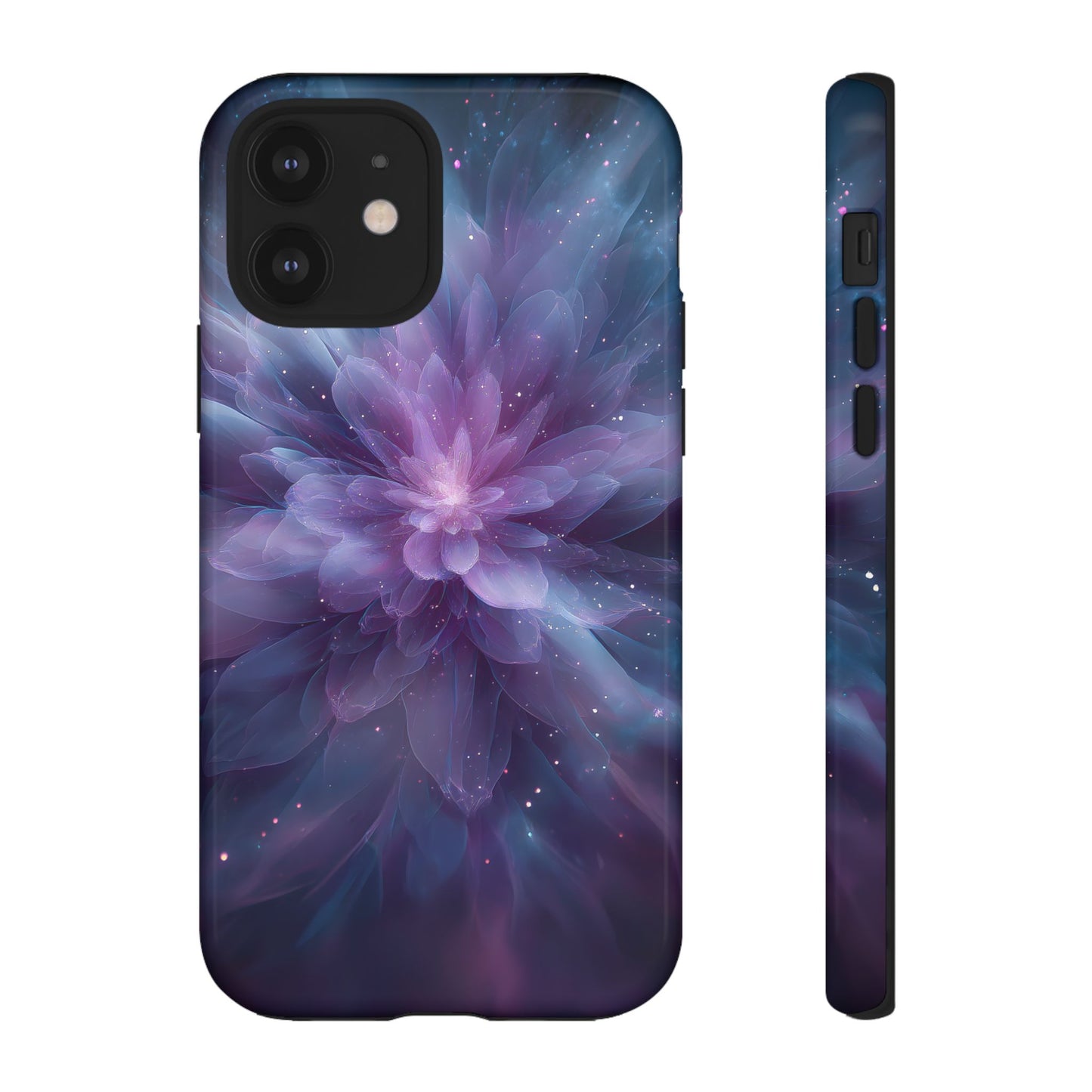 Celestial Bloom – Tough Glossy iPhone Case