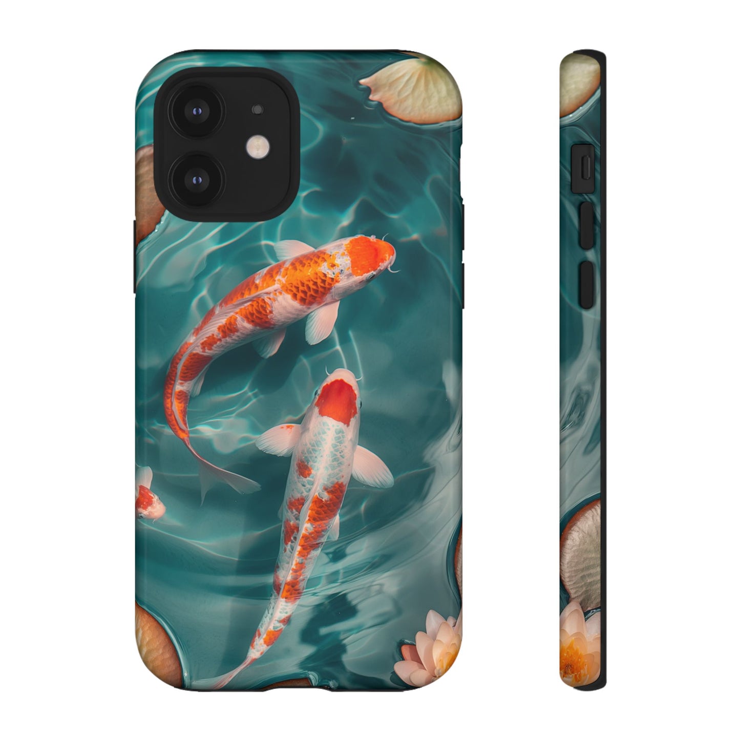 Tranquil Koi Pond – Tough Glossy iPhone Case