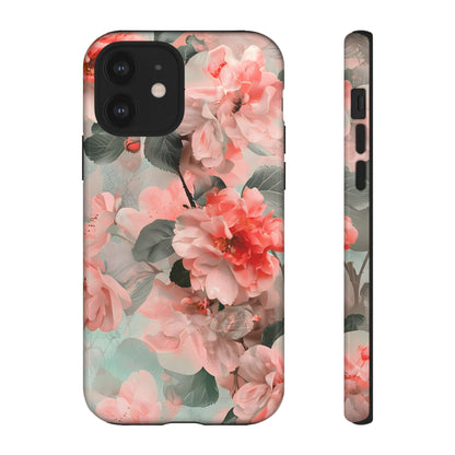 Sakura Drift – Tough Glossy iPhone Case