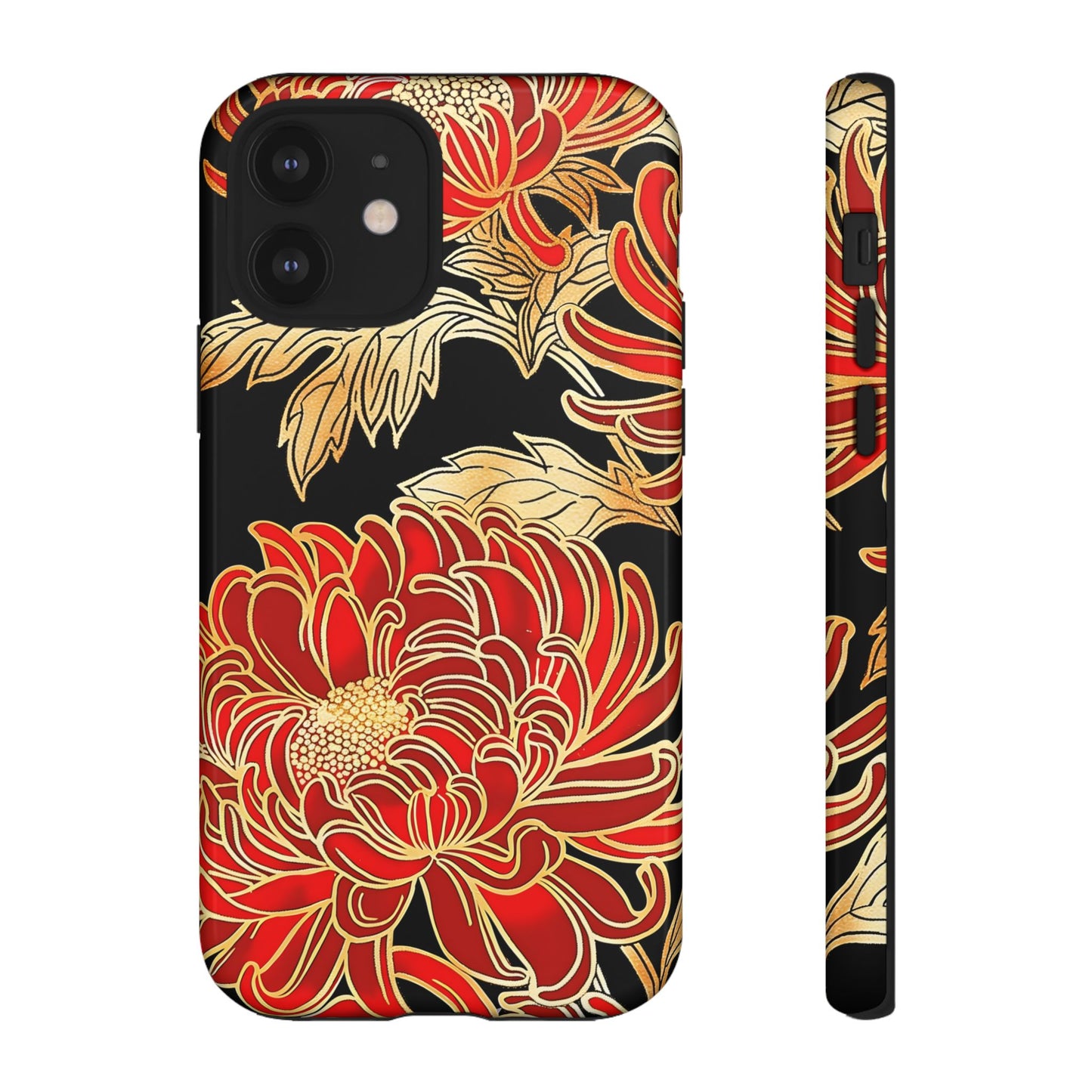 Ember Petals – Tough Glossy iPhone Case