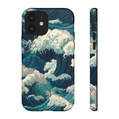 Eternal Waves – Tough Glossy iPhone Case
