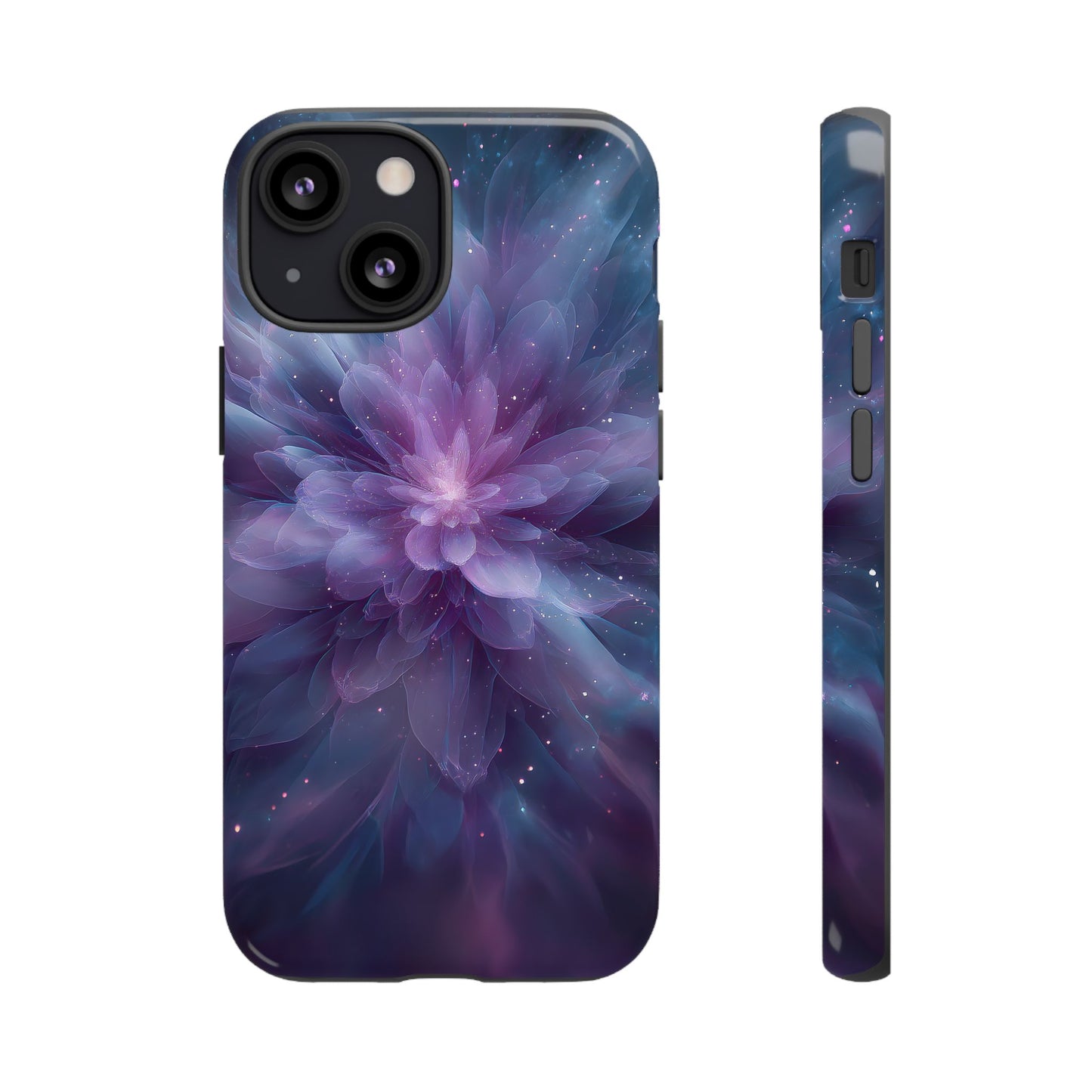 Celestial Bloom – Tough Glossy iPhone Case