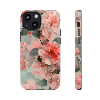 Sakura Drift – Tough Glossy iPhone Case