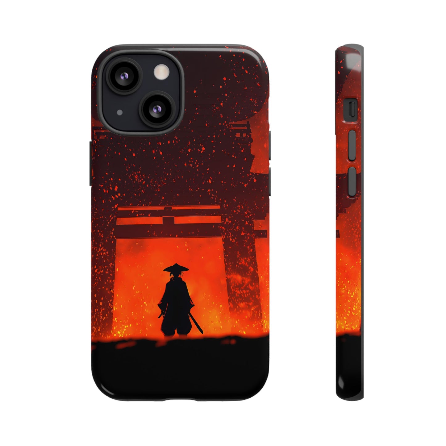 Inferno Gate – Tough Glossy iPhone Case